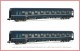 Arnold 4343, EAN 5055286683640: SNCF, 2-unit pack of T2 sleeping coaches, logo dégradé, perio