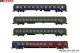 Arnold 4359, EAN 5055286683893: N Set Reisezugwagen der DB 4-teilig