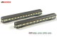 Arnold 4362, EAN 5055286683930: N Set Reisezugwagen 2-teilig der DB