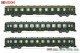Arnold 4385, EAN 5055286698231: N Set Reisezugwagen DEV AO 3-teilig SNCF