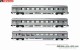 Arnold 4498, EAN 5063129039691: N 3-tlg. Set klimatisierter Reisezugwagen Bauart Mistral 69 SNCF