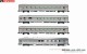 Arnold 4499, EAN 5063129039714: N 4-tlg. Set klimatisierter Reisezugwagen Bauart Mistral 69 SNCF