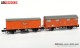 Arnold 6555, EAN 5055286698873: N Set gedeckte Güterwagen J-300.000/J2 2-teilig RENFE