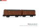 Arnold 6569, EAN 2000075470577: N 2er Set gedeckte Güterwagen Grs 206 DB