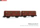 Arnold 6575, EAN 5055286702174: N 2er Set gedeckte Güterwagen RENFE
