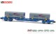 Arnold 6592, EAN 5055286698644: N Containertragwagen Cadfer/Railsider, Renfe