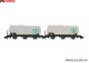 Arnold 6608, EAN 5063129014933: N 2er Set Kesselwagen BP SNCF