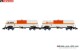 Arnold 6634, EAN 5063129024819: N 2-tlg. Set Chlor-Kesselwagen VTG + ermewa SNCF