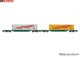 Arnold 6657, EAN 5063129015947: N 2er Set Containerwagen Nothegger