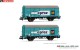 Arnold 6683, EAN 5063129024680: N 2-tlg. Set gedeckter Güterwagen Bauart K4 aproz SBB