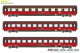 Arndt Spezial-Modelle 24000, EAN 2000075842978: N Set 3x EC 64 Mozart ÖBB Epoche IV