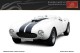 CMC M.304, EAN 2000075941534: Ferrari 375 MM Spider weiß mit blauen Streifen