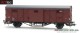 Artitec 20.311.06, EAN 8718719411339: H0 DC Gedeckter Güterwagen Hongaar SCHK 21000 braun, III