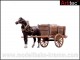 Artitec 387.287, EAN 8719214081034: H0 Rübenwagen mit Pferd Fertigmodell