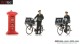 Artitec 5870052, EAN 8720168707062: Postmen on bicycles + post bo