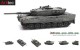 Artitec 6870113, EAN 8718719419748: H0 Leopard 2A4, Fertigmodell