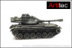 Artitec 6870324, EAN 8719214088163: H0 BRD Panzer M47 Eisenbahntransport Fertigmodell