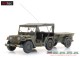 Artitec 6870568, EAN 8720168705679: H0 US M151 jeep + M416 trailer MERDC, Fertigmodell