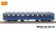 Exact-train 10012, EAN 7081454503449: H0 B6153 berlinerblau, graues Dach Epoche III der NS