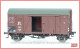 Exact-train 20215, EAN 7081458805952: H0 USSR-US-zone Oppeln Güterwagen der DR