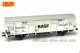 Exact-train 20736, EAN 2000075208460: H0 gedeckter Güterwagen Gbs 254  BASF, UV BASF Trockeneis, Epoche 4a der DB