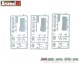 Arsenal-M 221400170, EAN 2000075984029: Set, 3x weiße Schneepflüge
