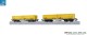ESU 36600, EAN 4044645366004: H0 DC 2-tlg. Set: Containertragwagen D-AAEC VI