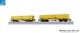 ESU 36603, EAN 4044645366035: H0 DC 2-tlg. Set: Containertragwagen D-AAEC VI