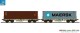ESU 36607, EAN 4044645366073: H0 DC 2-tlg. Containertragwagen tex + MAERSK VI