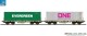 ESU 36611, EAN 4044645366110: H0 DC 2-tlg. Containertragwagen EVERGREEN + ONE VI