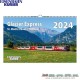 Eisenbahn-Kurier 5913, EAN 2000075520555: Glacier Express Kalender 2024