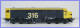 Electrotren 2404, EAN 2000008321334: H0 analog Diesellokomotive 316-001 RENFE, Farbausführung Taxi