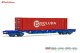 Electrotren 6045, EAN 5055286700866: H0 DC Containertragwagen Boluda Transfesa