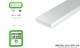 Evergreen 500101, EAN 787026001012: 10 Vierkantprofile 350mm x 0,25mm x 0,75mm