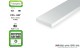 Evergreen 500102, EAN 787026001029: 10 Vierkantprofile 350mm x 0,25mm x 1,00mm