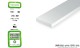 Evergreen 500103, EAN 787026001036: 10 Vierkantprofile 350mm x 0,25mm x 1,50mm