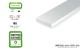Evergreen 500112, EAN 787026001128: 10 Vierkantprofile 350mm x 0,38mm x 1,00mm