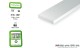 Evergreen 500113, EAN 787026001135: 10 Vierkantprofile 350mm x 0,38mm x 1,50mm