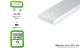 Evergreen 500114, EAN 787026001142: 10 Vierkantprofile 350mm x 0,38mm x 2,00mm
