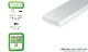 Evergreen 500115, EAN 787026001159: 10 Vierkantprofile 350mm x 0,38mm x 2,50mm