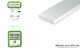 Evergreen 500117, EAN 787026001173: 10 Vierkantprofile 350mm x 0,40mm x 4,00mm