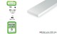 Evergreen 500120, EAN 787026001203: 10 Vierkantprofile 350mm x 0,50mm x 0,50mm