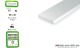 Evergreen 500121, EAN 787026001210: 10 Vierkantprofile 350mm x 0,50mm x 0,75mm