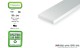 Evergreen 500122, EAN 787026001227: 10 Vierkantprofile 350mm x 0,50mm x 1,00mm