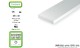Evergreen 500126, EAN 787026001265: 10 Vierkantprofile 350mm x 0,50mm x 3,20mm