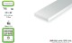 Evergreen 500134, EAN 787026001340: 10 Vierkantprofile 350mm x 0,75mm x 2,00mm