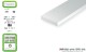 Evergreen 500189, EAN 787026001890: 5 Vierkantprofile 350mm x 3,20mm x 6,30mm