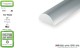 Evergreen 500240, EAN 787026002408: 5 Halbrundstäbe 350mm x DM 1,00mm
