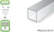 Evergreen 500253, EAN 787026002538: 3 Quadratrohre 4,80mm Kantenlänge 350mm Tiefe