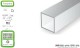 Evergreen 500256, EAN 787026002569: 2 Quadratrohre 9,50mm Kantenlänge 350mm Tiefe